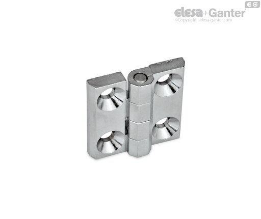 GN 237-ZD Menteşeler Çinko pres döküm | Elesa+Ganter